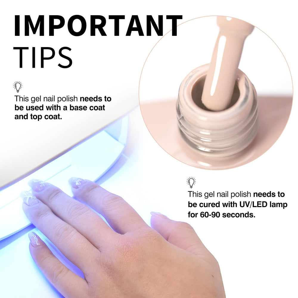 CANNI nude pink gel brush stroke illustrating smooth application