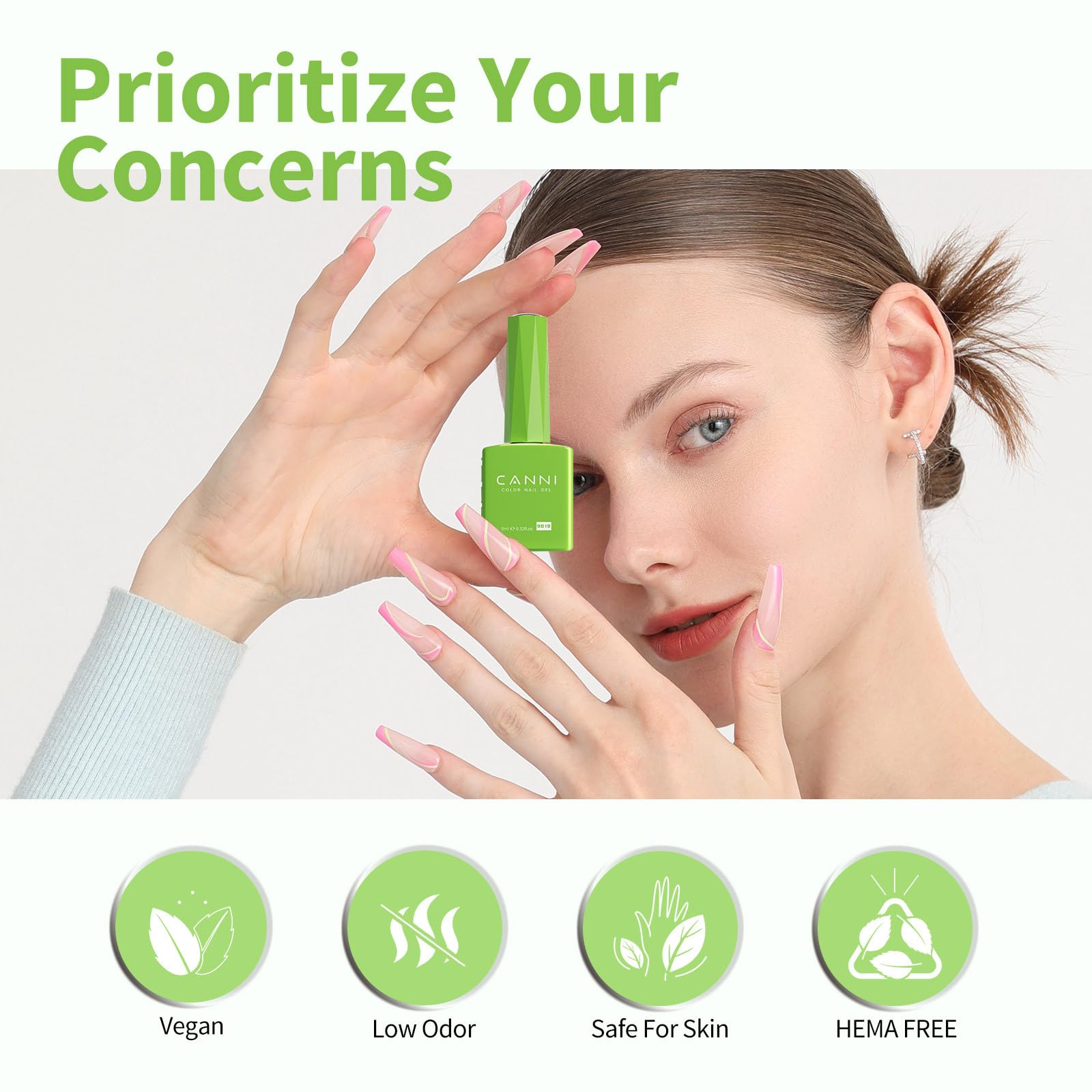 Base and top coat support durable salon-quality results at home
