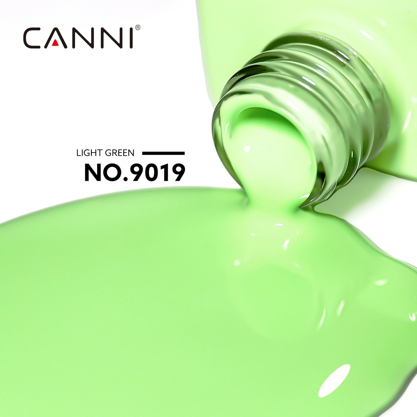 CANNI gel polish swatch reveals rich pigment for even coverage