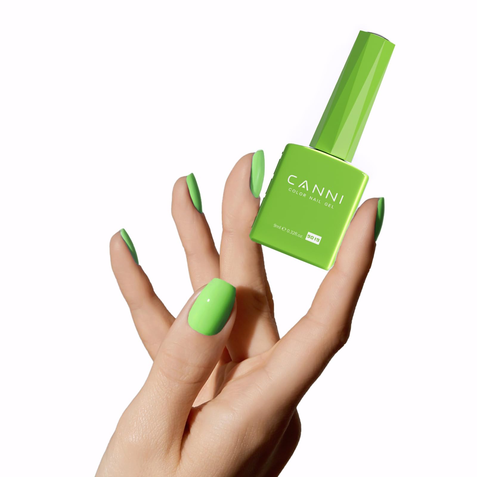 CANNI gel polish in UV/LED cure shows quick, efficient drying