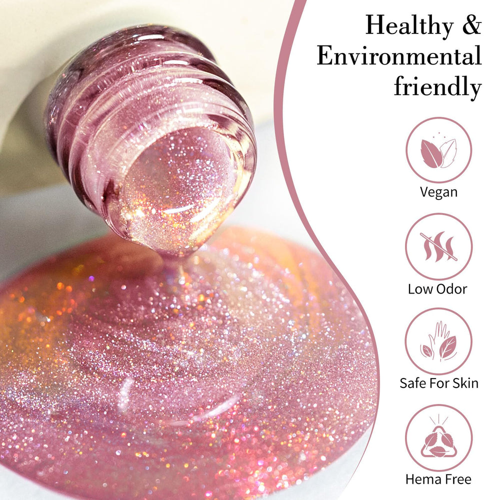 CANNI Pink Planet Cat Eye effect highlights chic nail art at home.