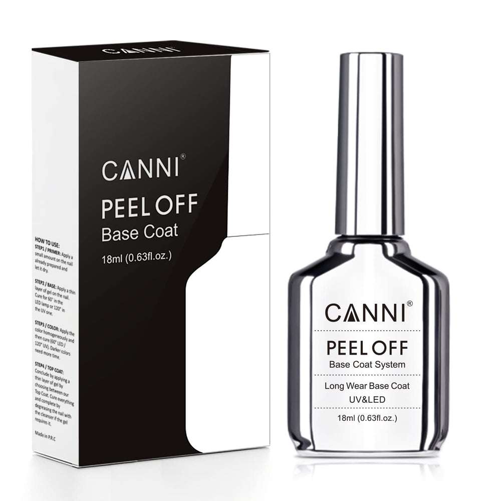 Polished nails showcase a high-gloss finish after curing with CANNI.