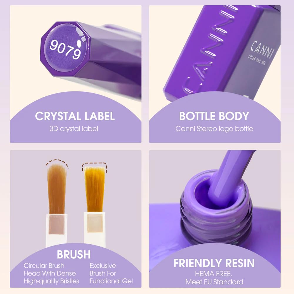 CANNI precision brush delivers smooth, streak-free application