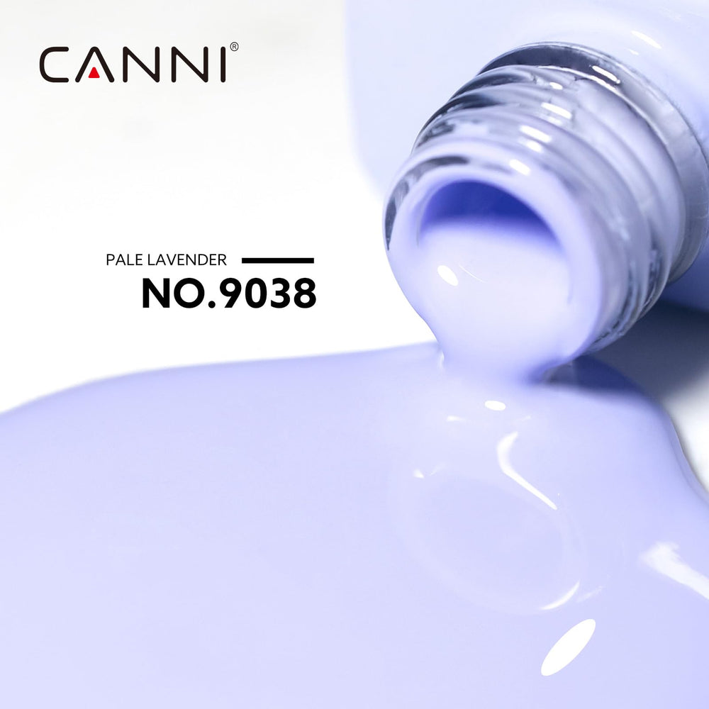 CANNI Purple Gel Nail Polish color swatches show true shade for accurate at-home checks.