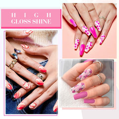 CANNI purple gel polish bottle closeup shows rich pigment for bold manicures