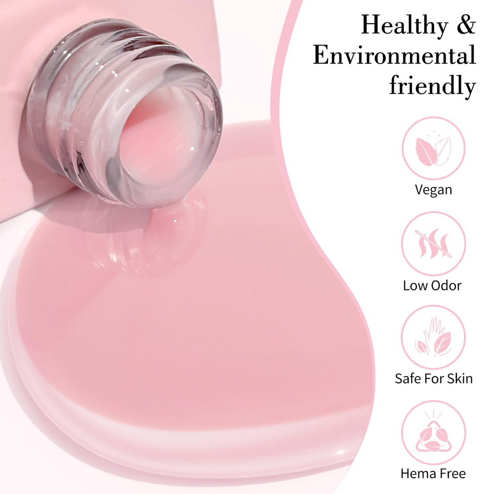 CANNI Rubber Base Gel cures quickly under UV and LED light.