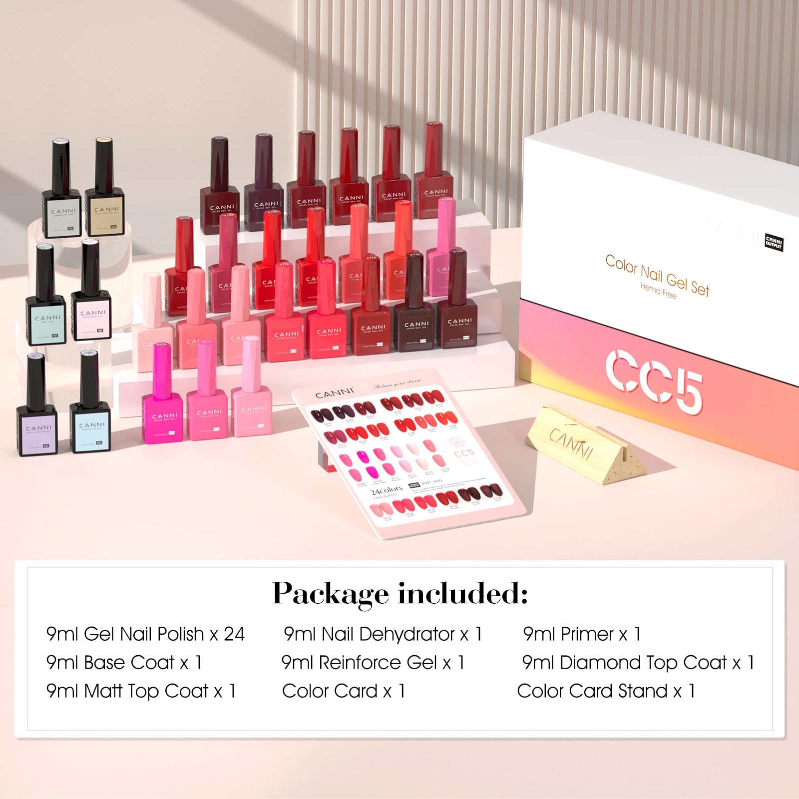 CANNI gel set delivers salon-quality at-home nails