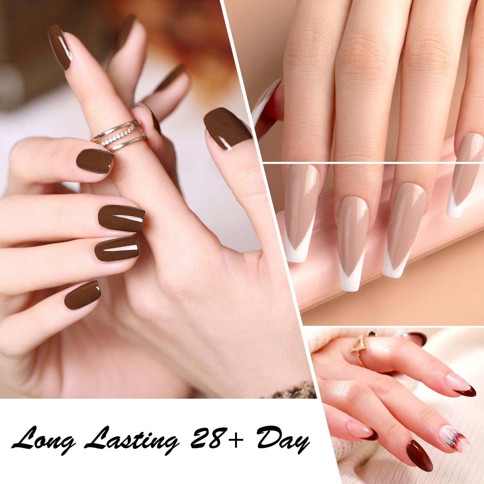 CANNI glossy finish delivers professional-looking nails at home.
