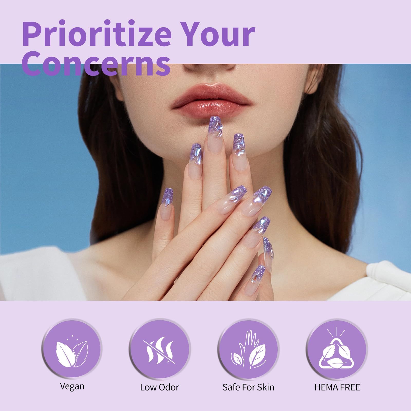 CANNI salon-quality results at home with a glossy finish