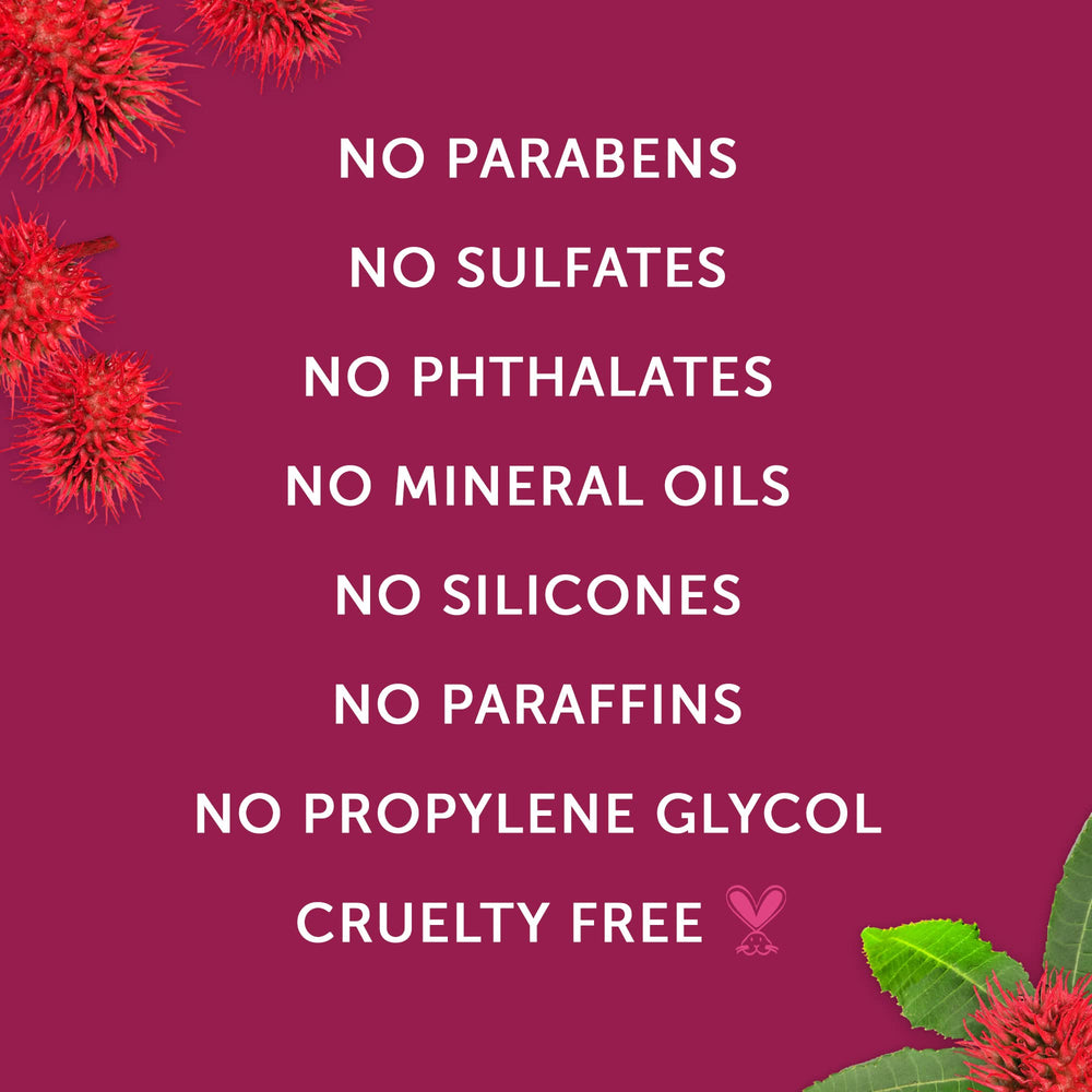 Ingredients blend of Jamaican Black Castor Oil, almond, coconut and safflower oils
