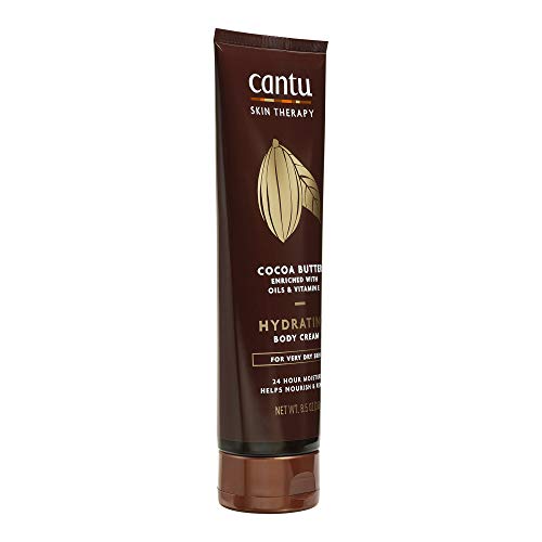 Cantu Therapy Cocoa Butter Cream texture close-up showing rich, creamy hydration.