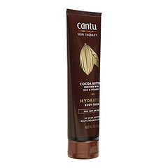 Cantu Therapy Cocoa Butter Cream texture close-up showing rich, creamy hydration.