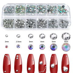 CANVALITE nail art tools set with tweezers for precise placement
