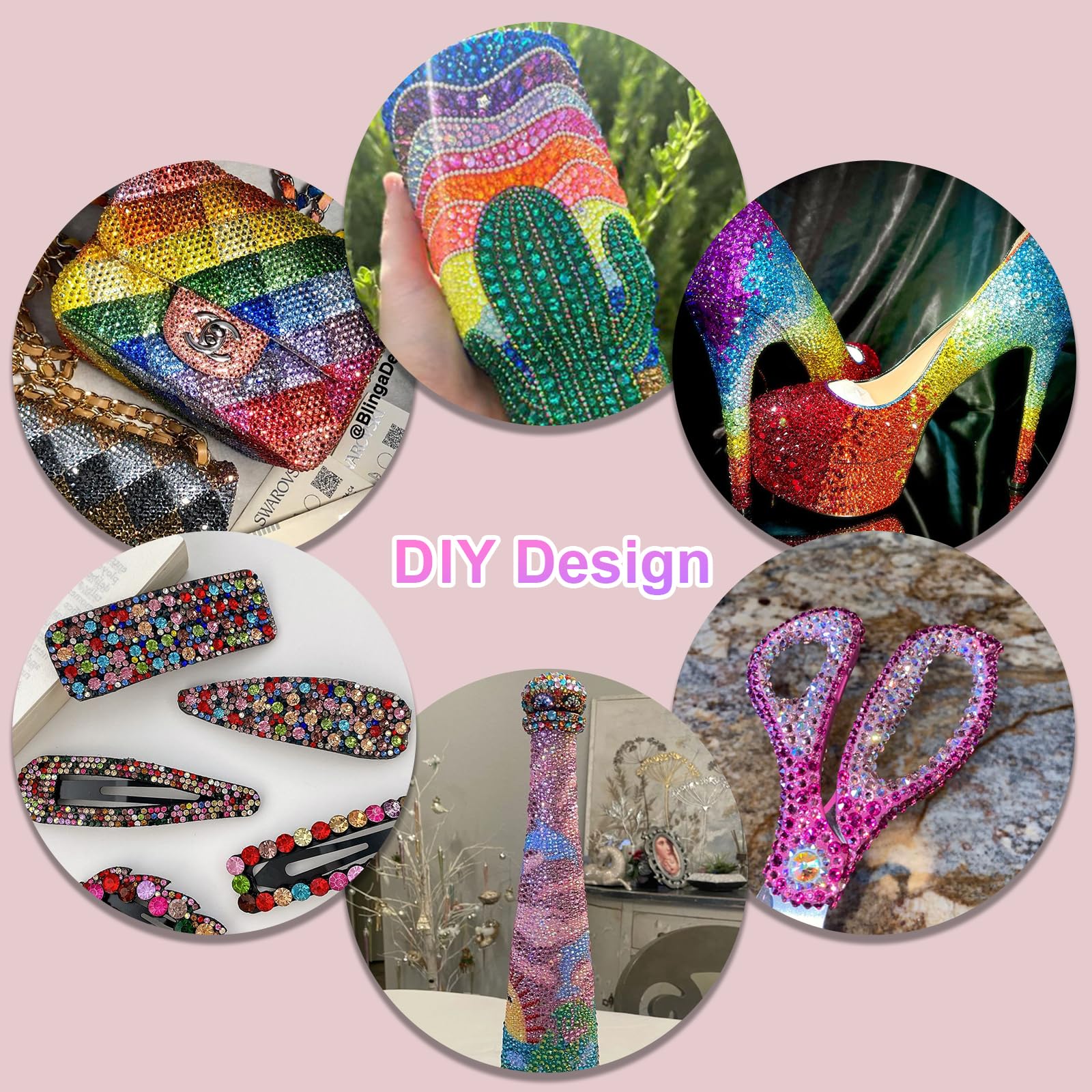 CANVALITE craft kit packaging demonstrates organized bedazzling set