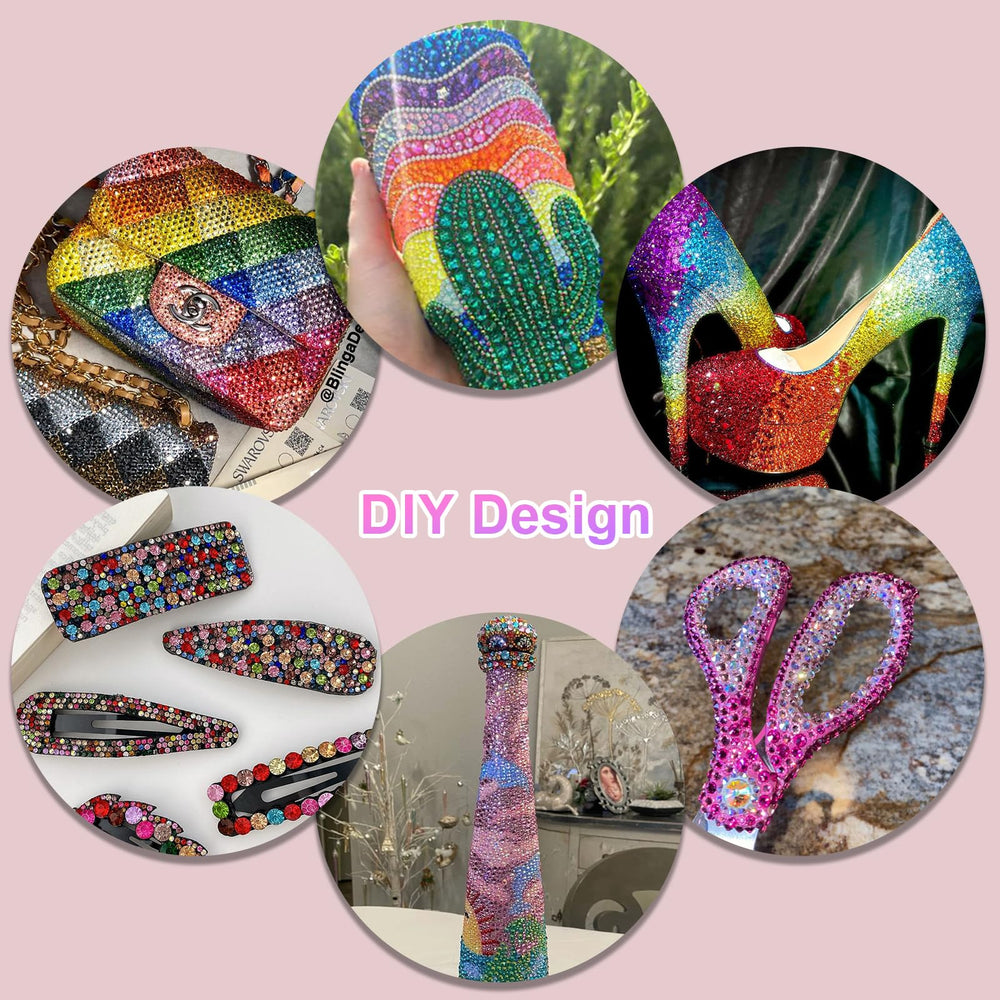 CANVALITE craft kit packaging demonstrates organized bedazzling set