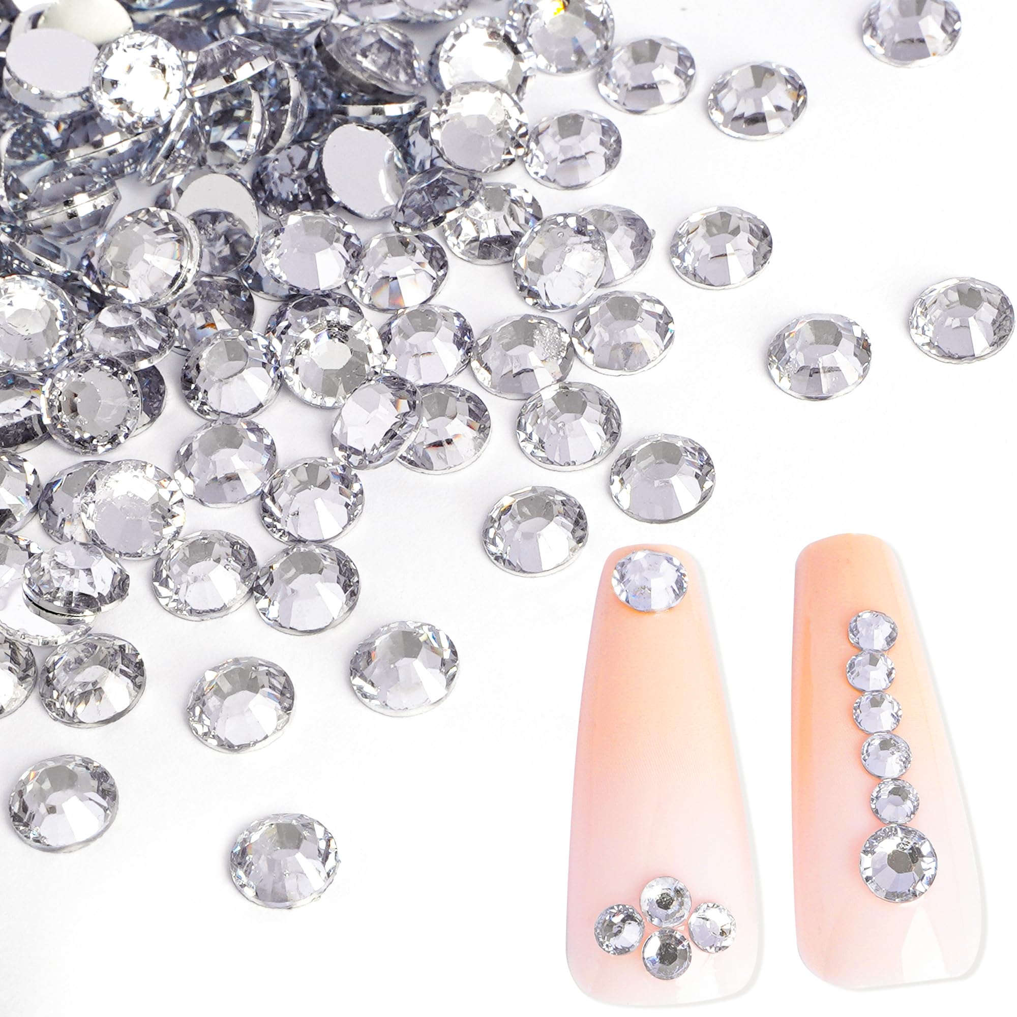 CANVALITE rhinestone tweezers for secure handling during nail art