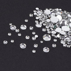 Canvalite rhinestones 12-grid set with 2-6 mm sizes.