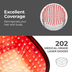 Capillus Plus FDA-cleared at-home hair treatment with red light therapy