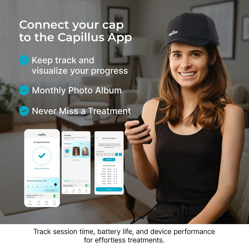 Capillus Pro S2 control panel enables easy operation