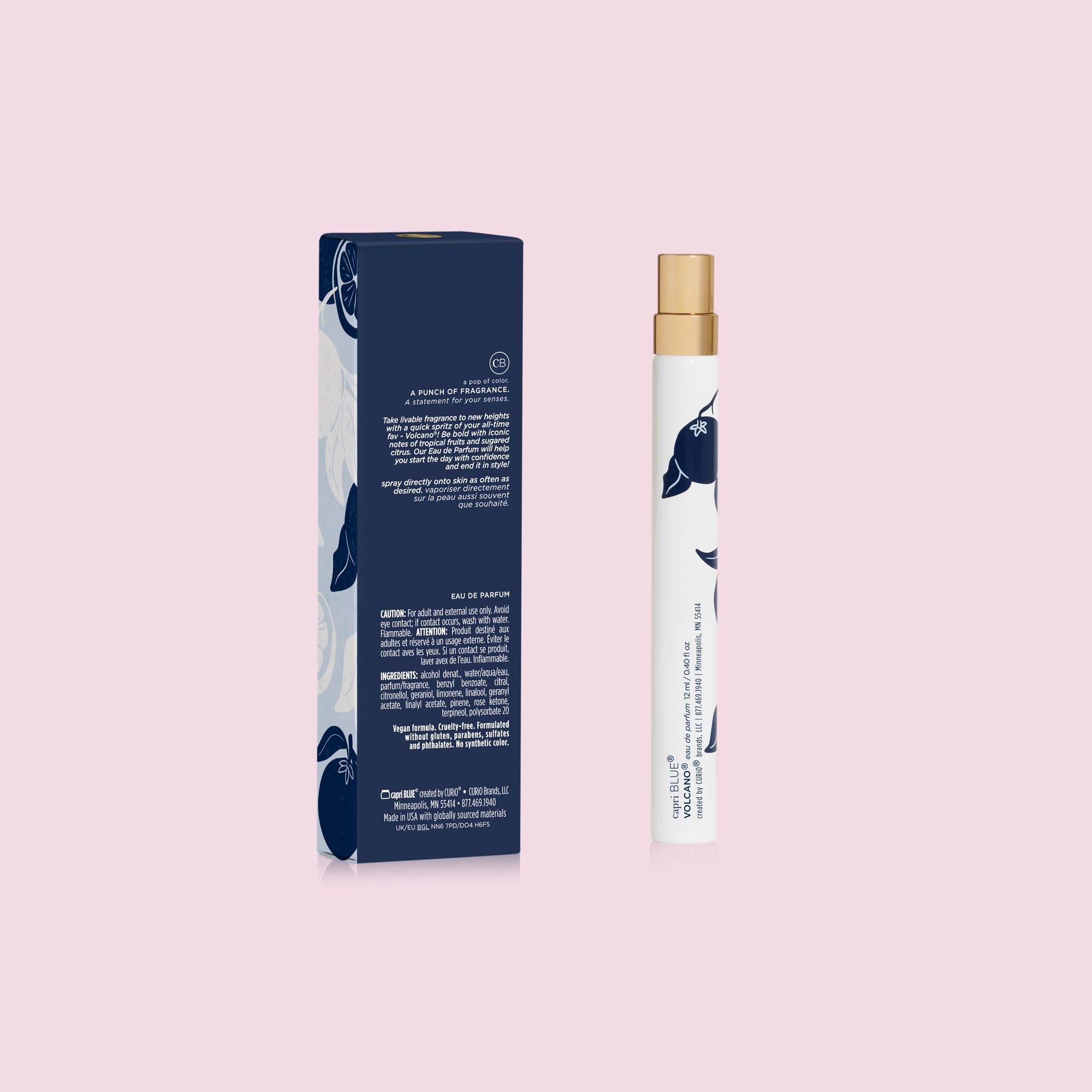 Capri Blue Volcano fragrance variants including Havana Vanilla and Coconut Santal