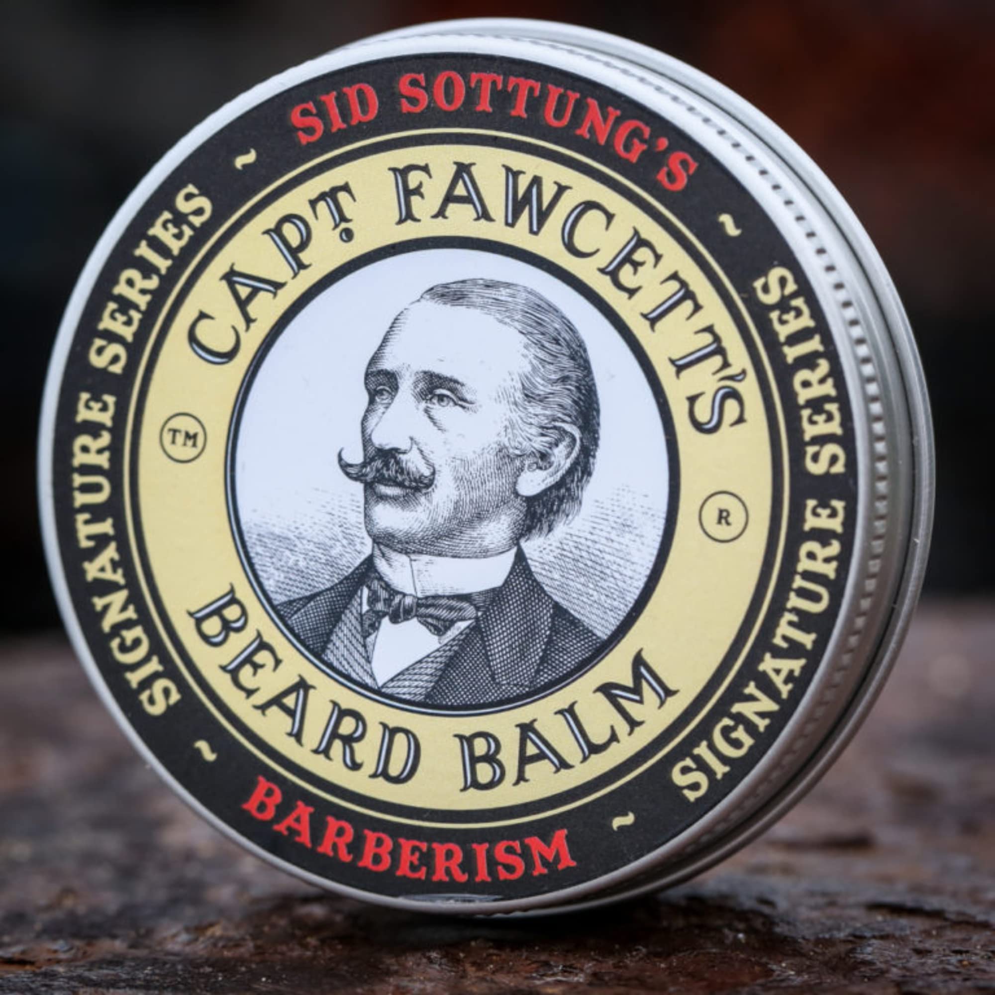 UK-made Captain Fawcett's Barberism beard balm reflects artisanal craftsmanship