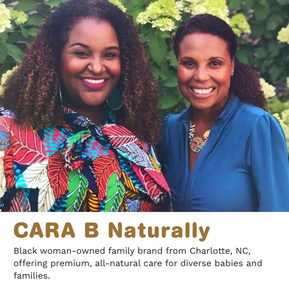 CARA B Naturally fragrance-free jar communicates natural, safe care for little ones.