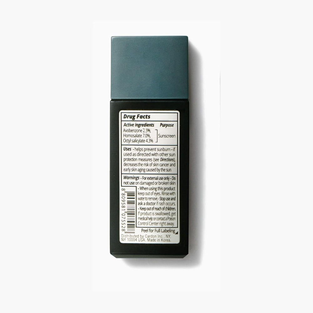 Cardon skincare routine with SPF 30 for daily protection.