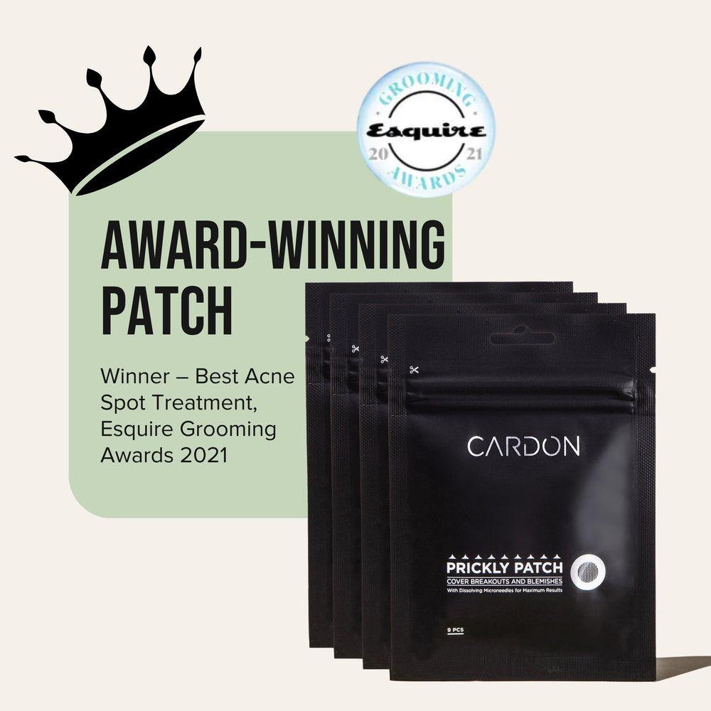 Hydrocolloid bandage layer on Cardon patch protecting the treated area.