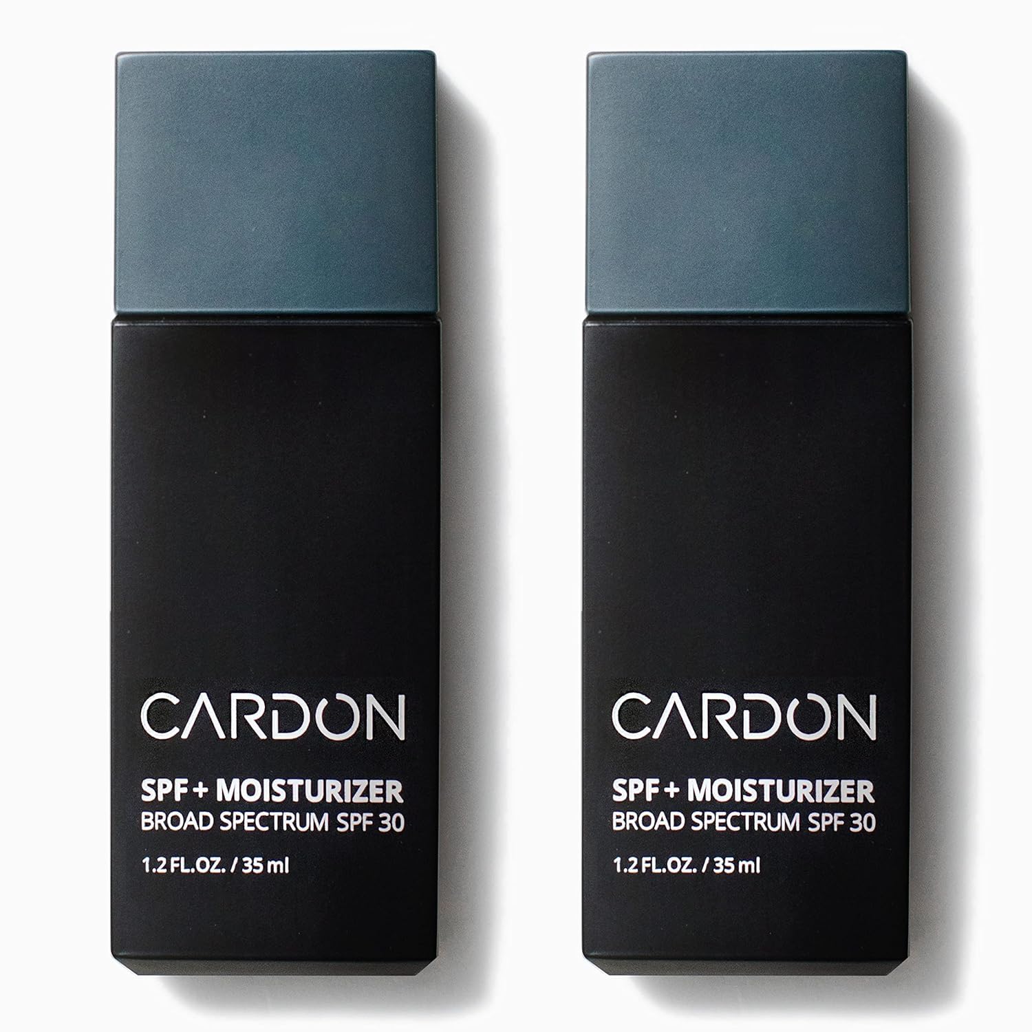 Cardon SPF 30 face sunscreen bottle offers protection without a white cast.
