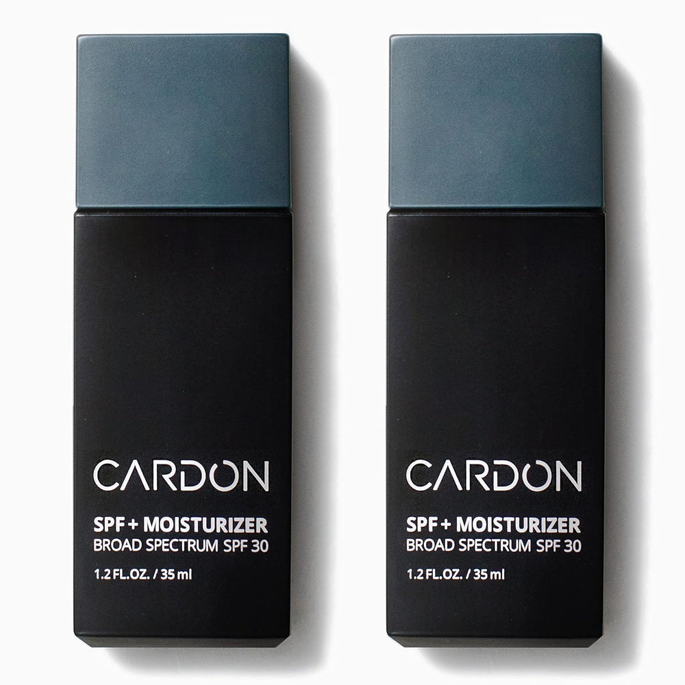 Cardon SPF 30 face sunscreen bottle offers protection without a white cast.