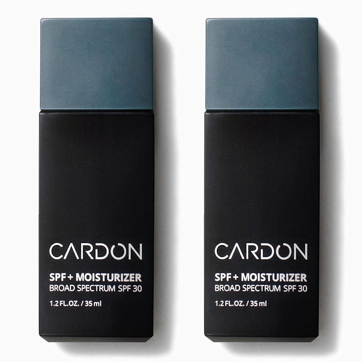 Cardon SPF 30 face sunscreen bottle offers protection without a white cast.