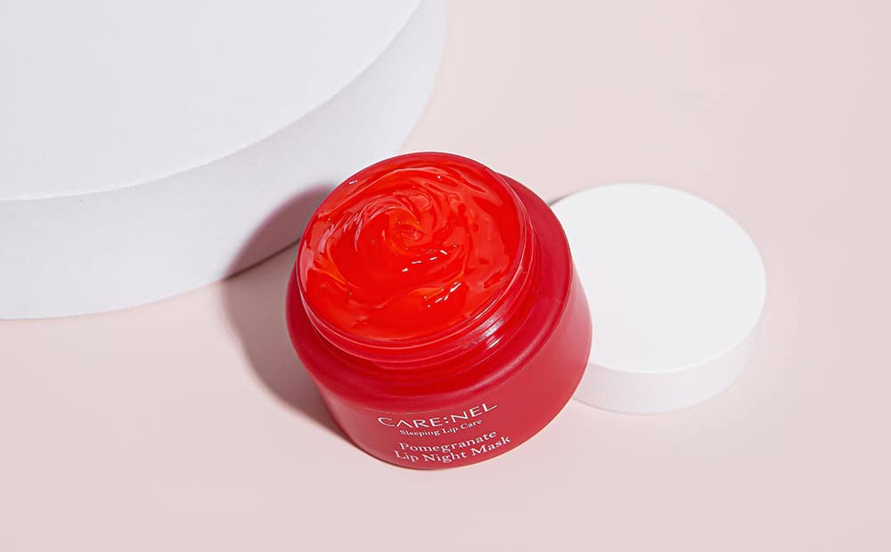 Berry-like fragrance detail of CARE:NEL lip mask overnight