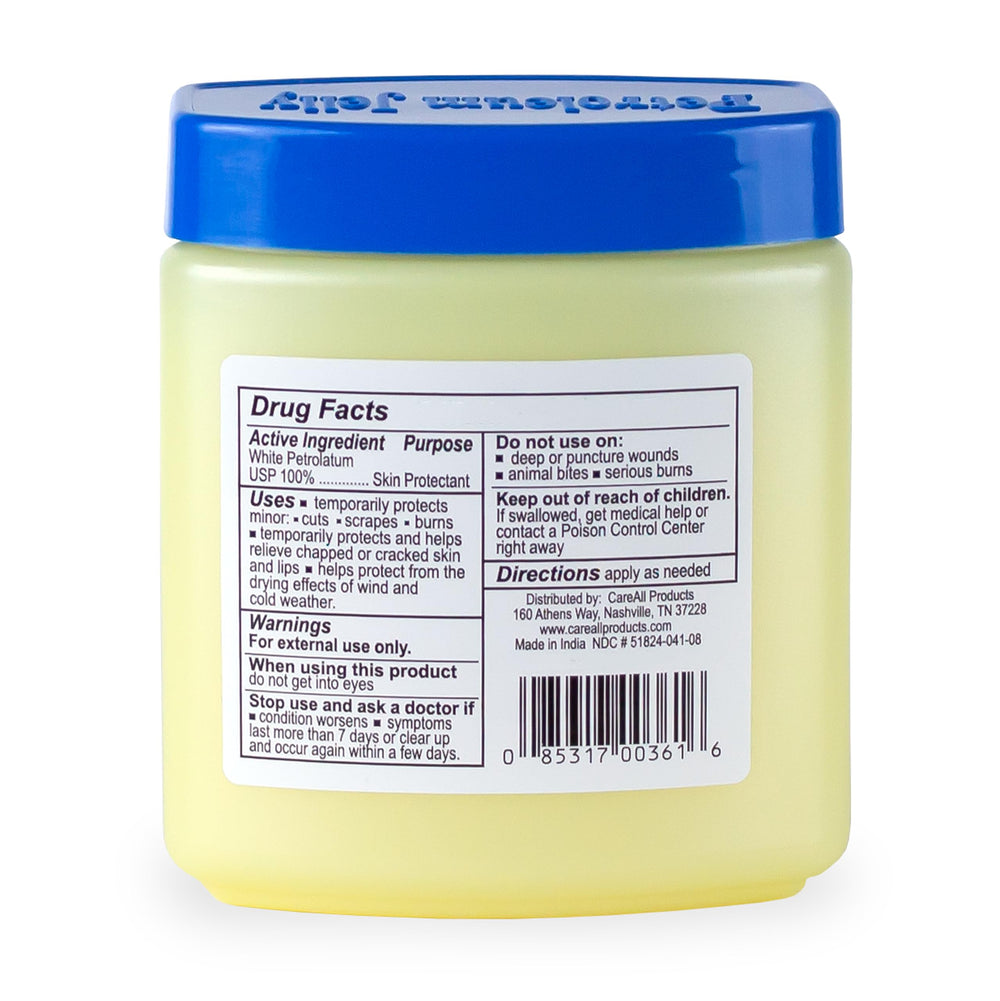 CareAll Petroleum Jelly supports lip care and minor wound protection in daily routines.