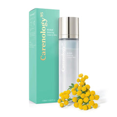 Carenology 95 RE:BLUE bottle shows soothing hydration and balanced skin.