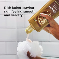 Caress body wash hands-wash scene highlights versatile cleansing in a pinch