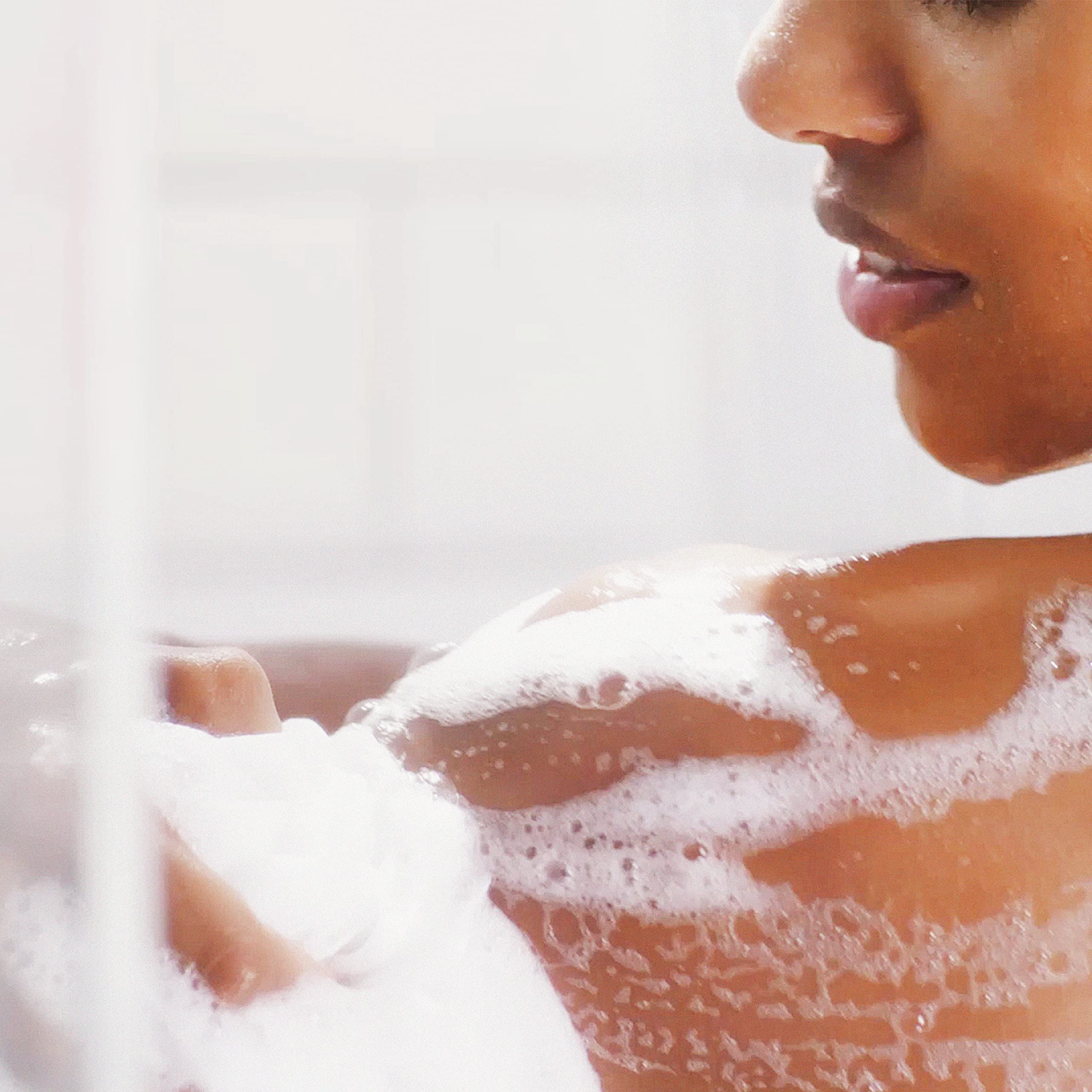 Caress fragrance spectrum hints at a lasting, light scent