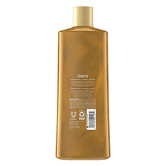 Caress moisturizing foam close-up shows creamy lather for dry skin relief