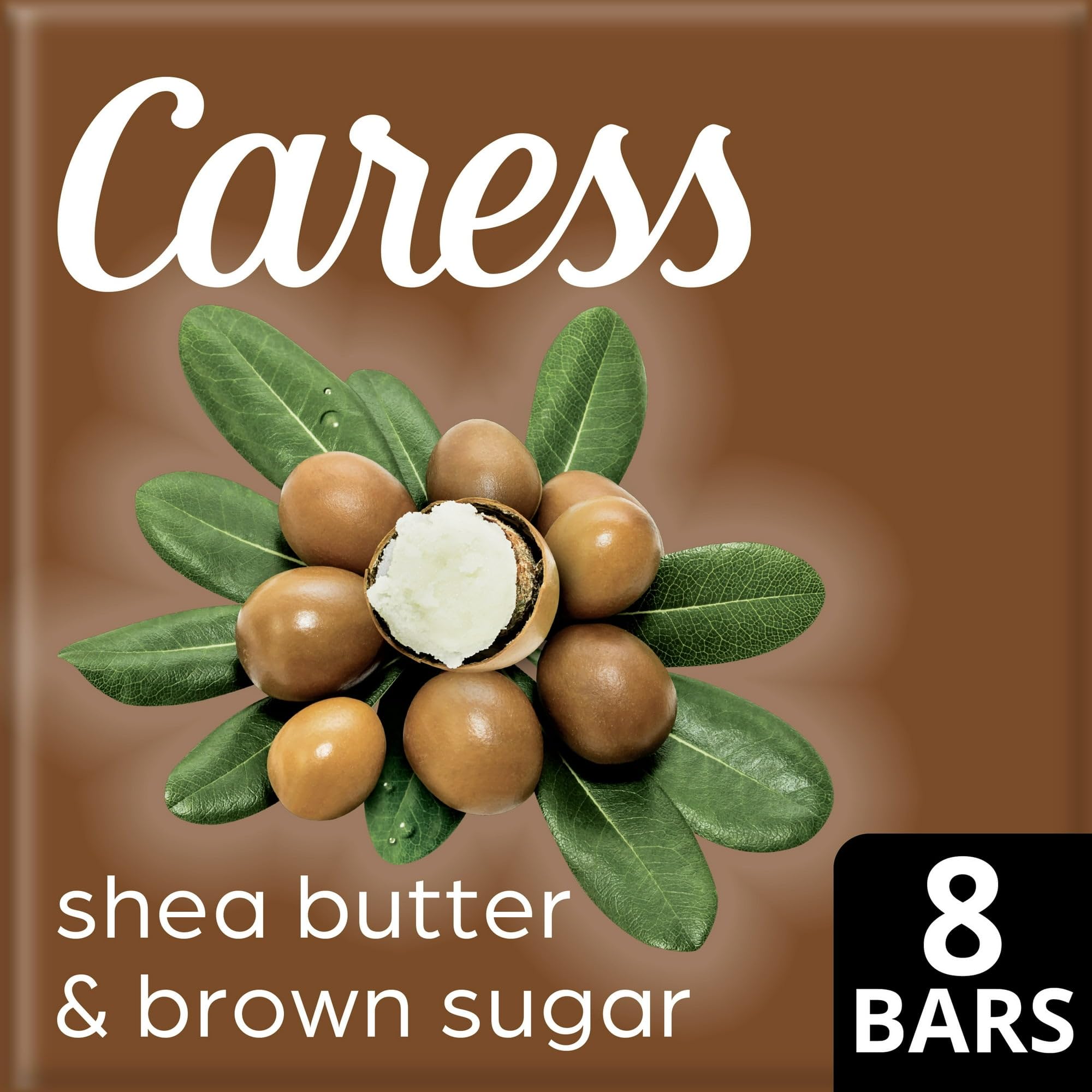 Caress beauty bar in hand shows rich lather for daily cleansing.