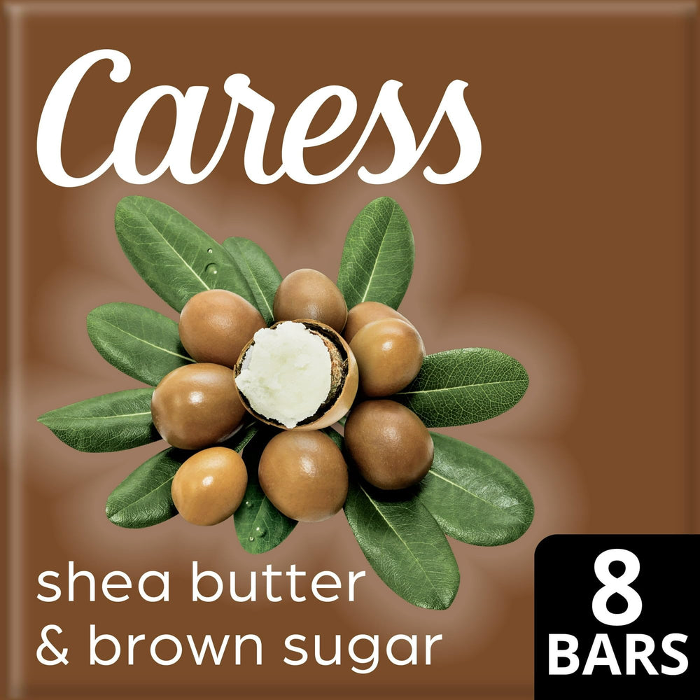 Caress beauty bar in hand shows rich lather for daily cleansing.