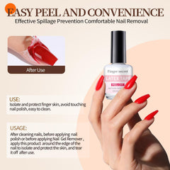 CARMEIN thinner for thickened gel restores smooth polish with few drops