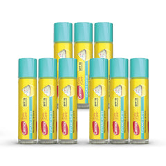 Carmex Daily Care Cupcake Batter lip balm stick with SPF 15 for daily sun protection.