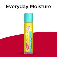 Cupcake Batter flavor lip balm stick with travel friendly packaging.