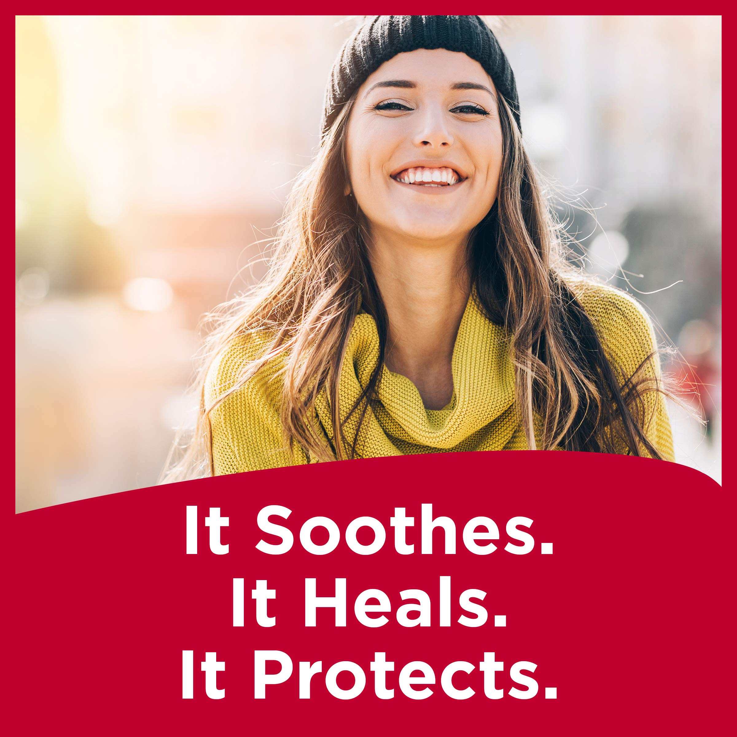 Carmex Camphor Menthol cooling Lip Balm Stick provides refreshing relief.