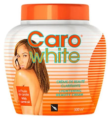 Caro Beauty Cream with carrot oil 500ml jar for smooth, nourished skin