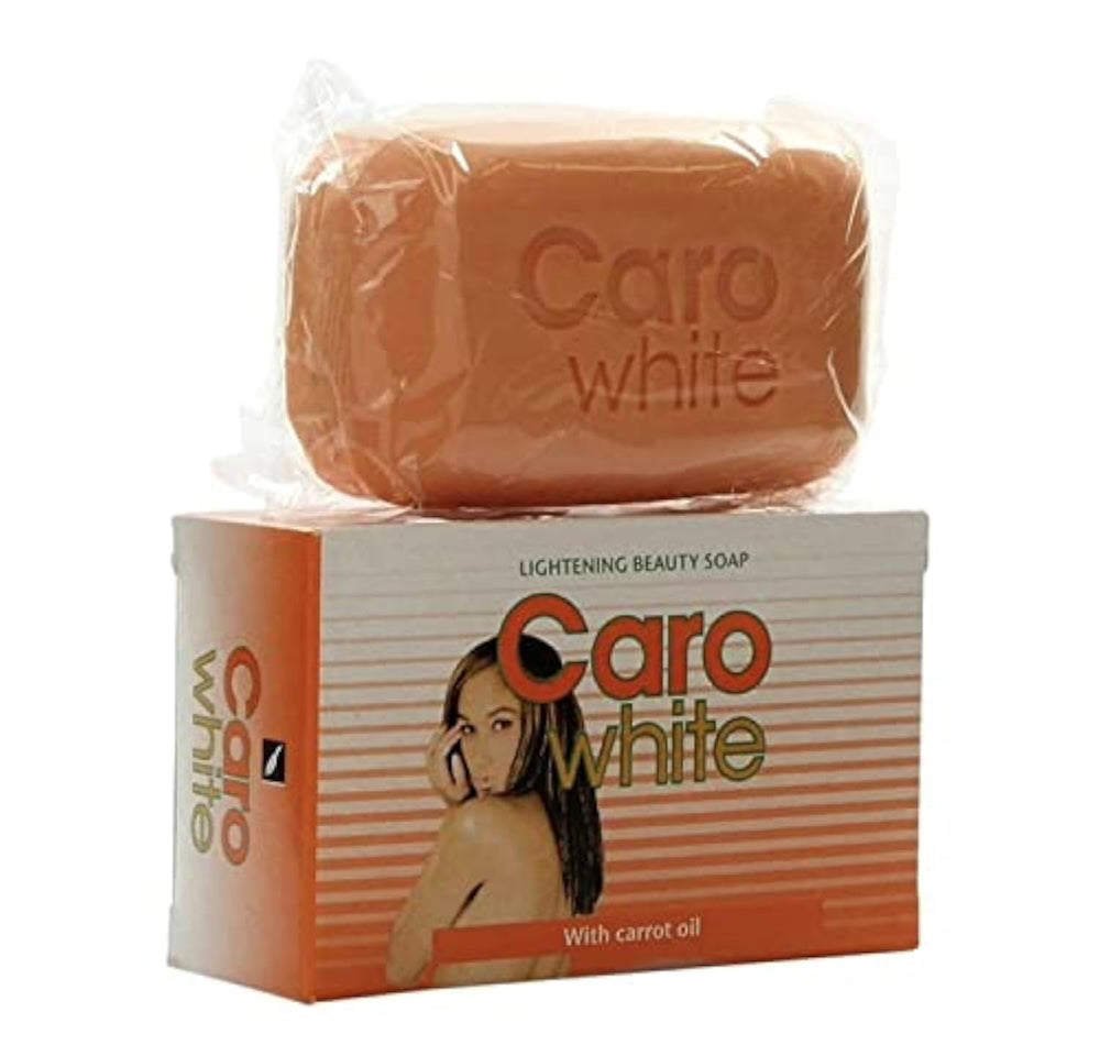 Caro White Beauty Skin Tone Soap bar front view for daily cleansing