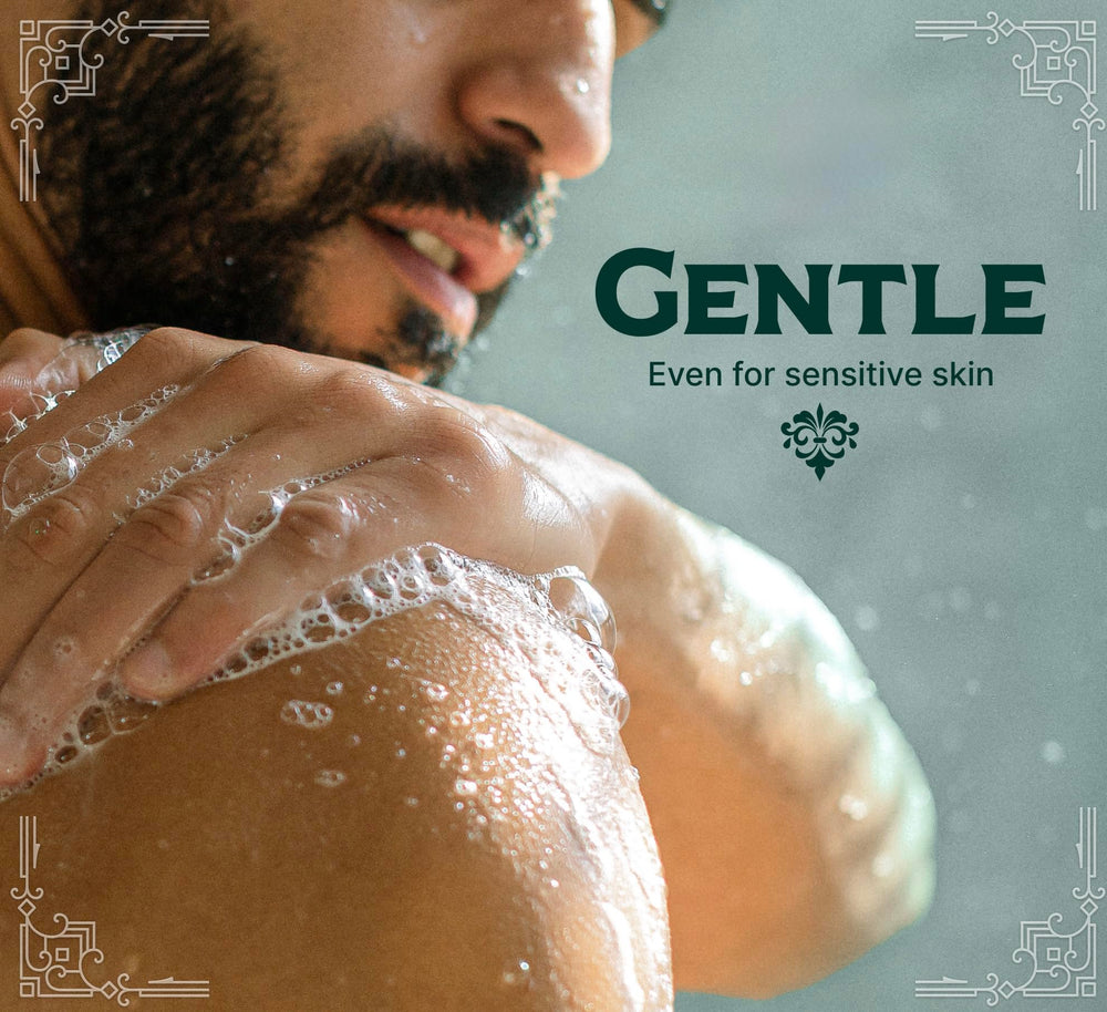 Carolina Castile Soap creates creamy lather for gentle cleansing.