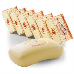 Carolina Castile Soap Patchouli Bergamot bar front view with earthy scent