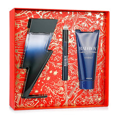 Carolina Herrera Bad Boy Cobalt shower gel, refreshing cleanse with lasting aroma