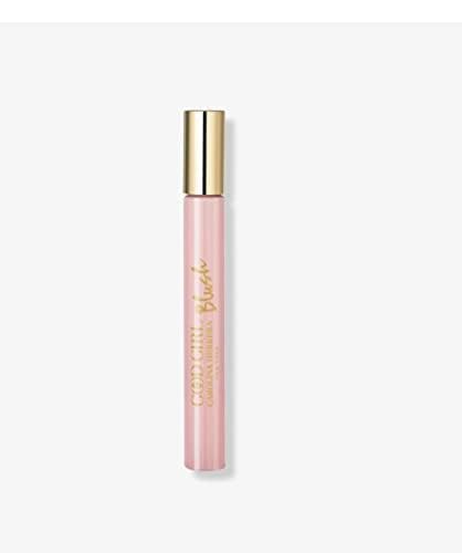 Carolina Herrera Good Girl Blush rollerball bottle, ideal for on-the-go evening wear.