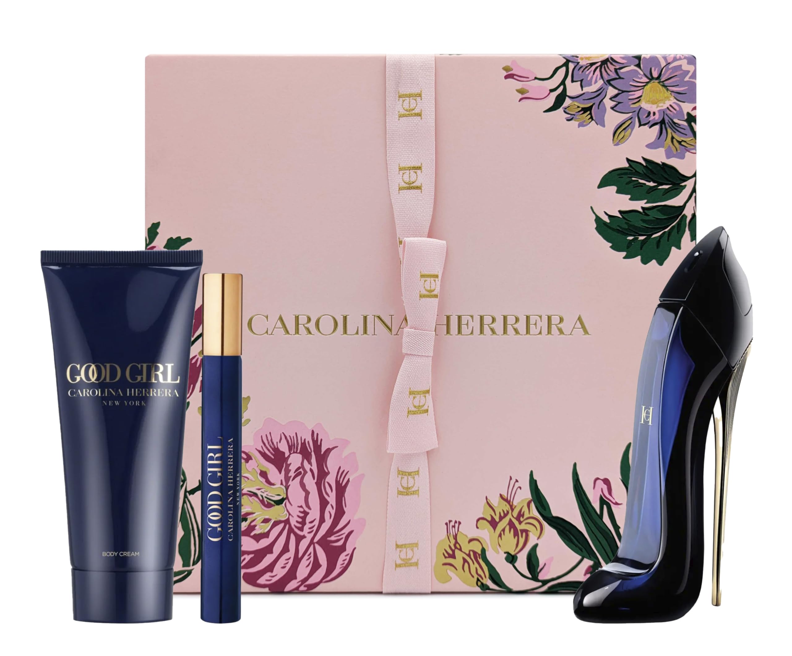 Carolina Herrera Good Girl gift set bottle for a chic evening look and gifting